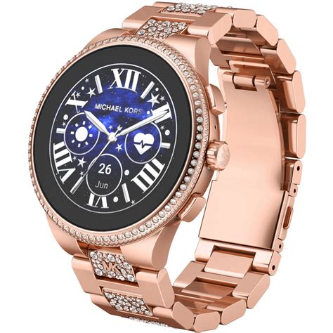 michael kors smartwatch rose gold video|michael kors access gen.